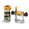 Dewalt DCW604NT XR 1/4in Twin Base Router 18V Bare Unit