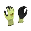 Dewalt Hi-Vis Cut D Grip Gloves - L (Size 9)