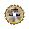 Dewalt Construction Circular Saw Blade 184 x 30mm x 18T