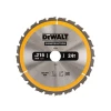 Dewalt Construction Circular Saw Blade 216 x 30mm x 24T