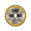 Dewalt Construction Circular Saw Blade 216 x 30mm x 40T