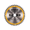 Dewalt Construction Circular Saw Blade 235 x 30mm x 40T