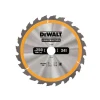 Dewalt Construction Circular Saw Blade 250 x 30mm x 24T