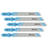Dewalt Jigsaw Blades for Metal T Shank HSS T118A Pack of 5