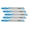 Dewalt Jigsaw Blades for Metal T Shank HSS T118G Pack of 5