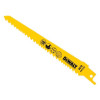 Dewalt Sabre Blade Cobolt Steel Cordless Fine Fast Cuts 152mm Pack of 5