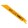 Dewalt Sabre Blade Bi Metal Plastic, Pipes 3-12mm 152mm Pack of 5