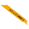 Dewalt Sabre Blade Bi Metal Plastic, Pipes 3-12mm 152mm Pack of 5