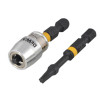 Dewalt Impact Torsion 2 x T20 50mm and Magnetic Screwlock Sleeve