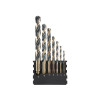 Dewalt DT20620 BLACK&GOLD HSS Drill Set, 7 Piece