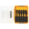 Dewalt DT90238 Extreme Tri-Flute Spade Bit Set, 6 Piece
