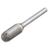 Dormer Solid Carbide Bright Rotary Burr Ball Nosed Cylinder 3mm x 3mm