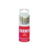 Dormer A094 No.419 HSS TiN Coated Drill Set of 19 1.00mm-10.00mm x 0.5mm