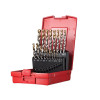 Dormer A095 Set 201 A002 HSS TiN Coated Jobber Drill Set of 19 1.0-10.0 x 0.5mm