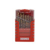 Dormer A095 Comp HSS TiN Drill Set of 13 1.0-10 x 0.5mm