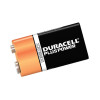 Duracell 9v Cell Alkaline Battery Pack of 2 MN1604/6LR6