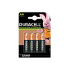 Duracell AA Cell 2500Mah Rechargeable Batteries (Pack 4)