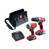 Einhell Power-X-Change Combi & Drill Driver Twin Pack 18 Volt 2 x 2.0Ah Li-Ion
