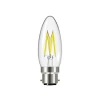 Energizer LED BC (B22) Candle Filament Non-Dimmable Bulb, Warm White 250 lm 2.3W 