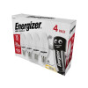 Energizer LED SES (E14) Opal Candle Non-Dimmable Bulb, Warm White 470 lm 5.2W (Pack 4) 