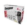 Energizer LED SES (E14) Opal Candle Non-Dimmable Bulb, Warm White 470 lm 5.2W (Pack 4) 
