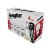 Energizer LED BC (B22) Opal GLS Non-Dimmable Bulb, Warm White 1521 lm 13.2W (Pack 4) 