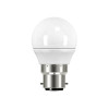 Energizer LED BC (B22) Opal Golf Non-Dimmable Bulb, Warm White 470 lm 5.2W 