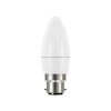 Energizer LED BC (B22) Opal Candle Non-Dimmable Bulb, Warm White 250 lm 3.3W 