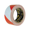 Everbuild PVC Hazard Tape Red/White 50mm 33 Metres