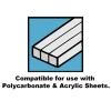 Everbuild Silicone Sealant 700T Trans C3 Tube