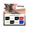Evolution R185CCSX Circular Track Saw Kit 185mm 1600W 110V