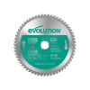 Evolution Aluminium Cutting Mitre Saw Blade 210 x 25.4mm x 60T