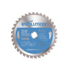 Evolution Thin Steel Cutting Circular Saw Blade 180 x 20mm x 68T