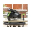 Evolution F210CMS TCT Multi-Purpose Compound Mitre Saw 210mm 1200W 240V