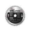 Evolution Fine Wood Mitre/Table Saw Blade 185 x 20mm x 40T