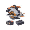 Evolution R165CCS-Li EXT Circular Saw 18V 1 x 4.0Ah Li-ion