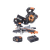 Evolution R185SMS-Li EXT Sliding Mitre Saw 18V 1 x 4.0Ah Li-ion