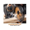 Evolution R185SMS-Li EXT Sliding Mitre Saw 18V 1 x 4.0Ah Li-ion