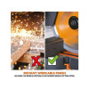 Evolution R210SMS-300+ Pro Multi-Material Sliding Mitre Saw 210mm 1500W 110V