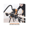 Evolution R255SMS-DB+ Multi-Material Sliding Mitre Saw 255mm 1600W 110V