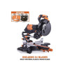 Evolution R255SMS-DB+ Multi-Material Sliding Mitre Saw 255mm 2000W 240V