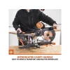Evolution R255SMS-DB+ Multi-Material Sliding Mitre Saw 255mm 2000W 240V