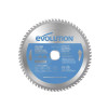 Evolution Thin Steel Cutting Circular Saw Blade 210 x 25.4 x 68T