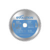 Evolution Thin Steel Cutting Mitre Saw Blade 210 x 25.4mm x 68T