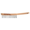 Faithfull Heavy-Duty Scratch Brush, Two Row