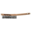 Faithfull Heavy-Duty Scratch Brush, Three Row