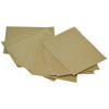 Faithfull Cork Block Glasspaper Sanding Sheets Assorted (Pack 10)