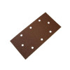 Faithfull 1/3 Sanding Sheet Red B/D Hook & Loop Holed Assorted (Pack Of 5)
