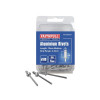 Faithfull Aluminium Rivets 4mm Medium Pre-Pack of 100