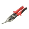Faithfull Compound Aviation Snips - Red Left Cut